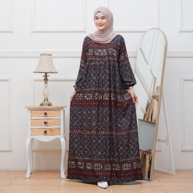Gamis Dress Gaun Baju Busana Lebaran Hari Raya Idul Fitri Terbaru 2026 Wanita Muslimah Remaja Dewasa