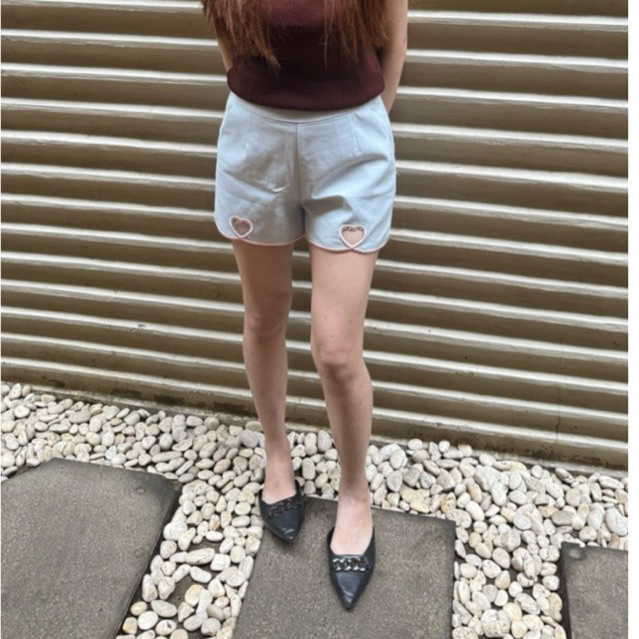 PRELOVED- CELANA PENDEK BIRU MUDA RIMINI S