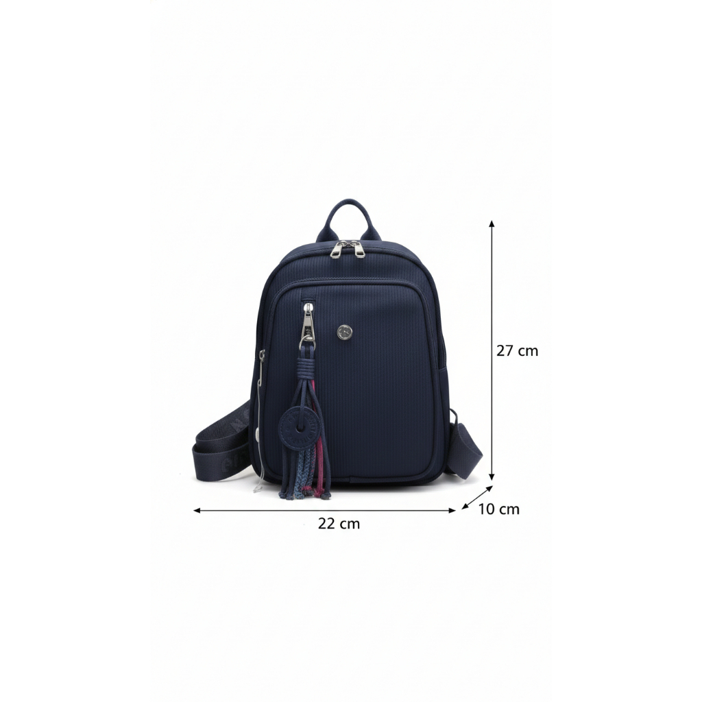 [NORA] SIGHMON - Tas Ransel Wanita FREE GANTUNGAN Mini Backpack
