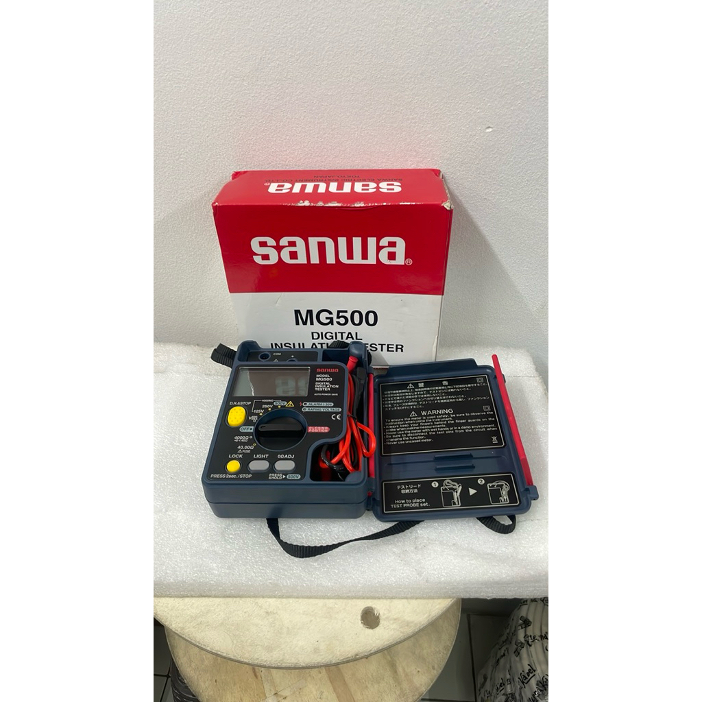 multi tester digital insulation tester SANWA MG500