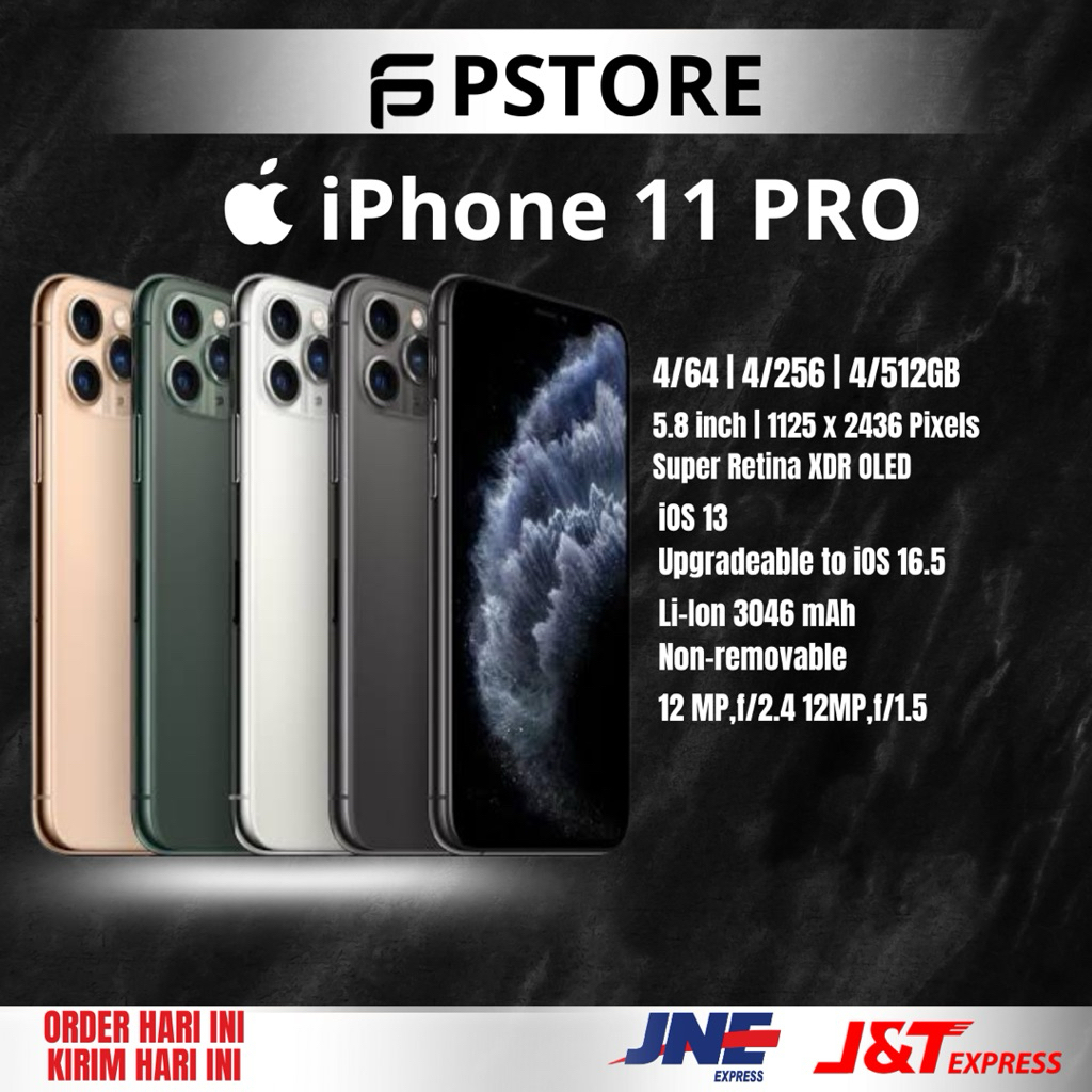 IPHONE 11 PRO 64GB CONDITION LIKE NEW GARANSI INTERNASIONAL