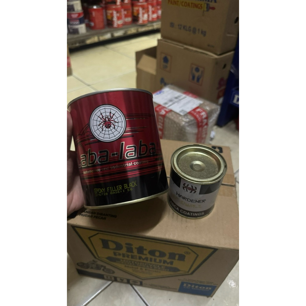 EPOXY LABA-LABA BLACK / EPOXY FILLER LABA-LABA BLACK