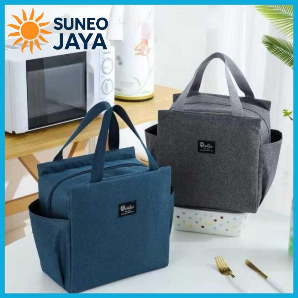 Suneojaya - Tas Bekal Tahan Panas/ Tas Bekal Makanan Jumbo / Tas Bekal Jumbo Anti Air Makanan