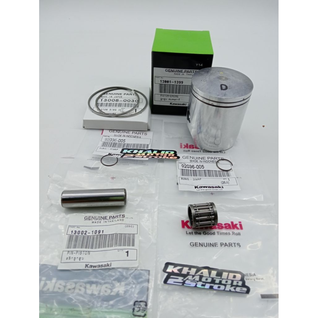 PISTON SEHER SET PISTON KODE D SET KAWASAKI NINJA J NINJA M NINJA KIS NINJA R NINJA SS NINJA RR NEW 