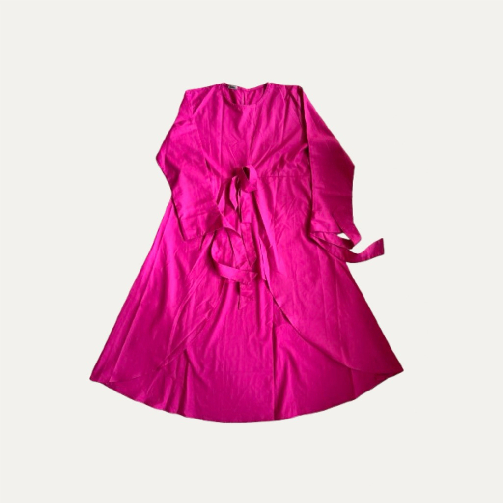 Preloved Adisa Tunik Pita Fuschia