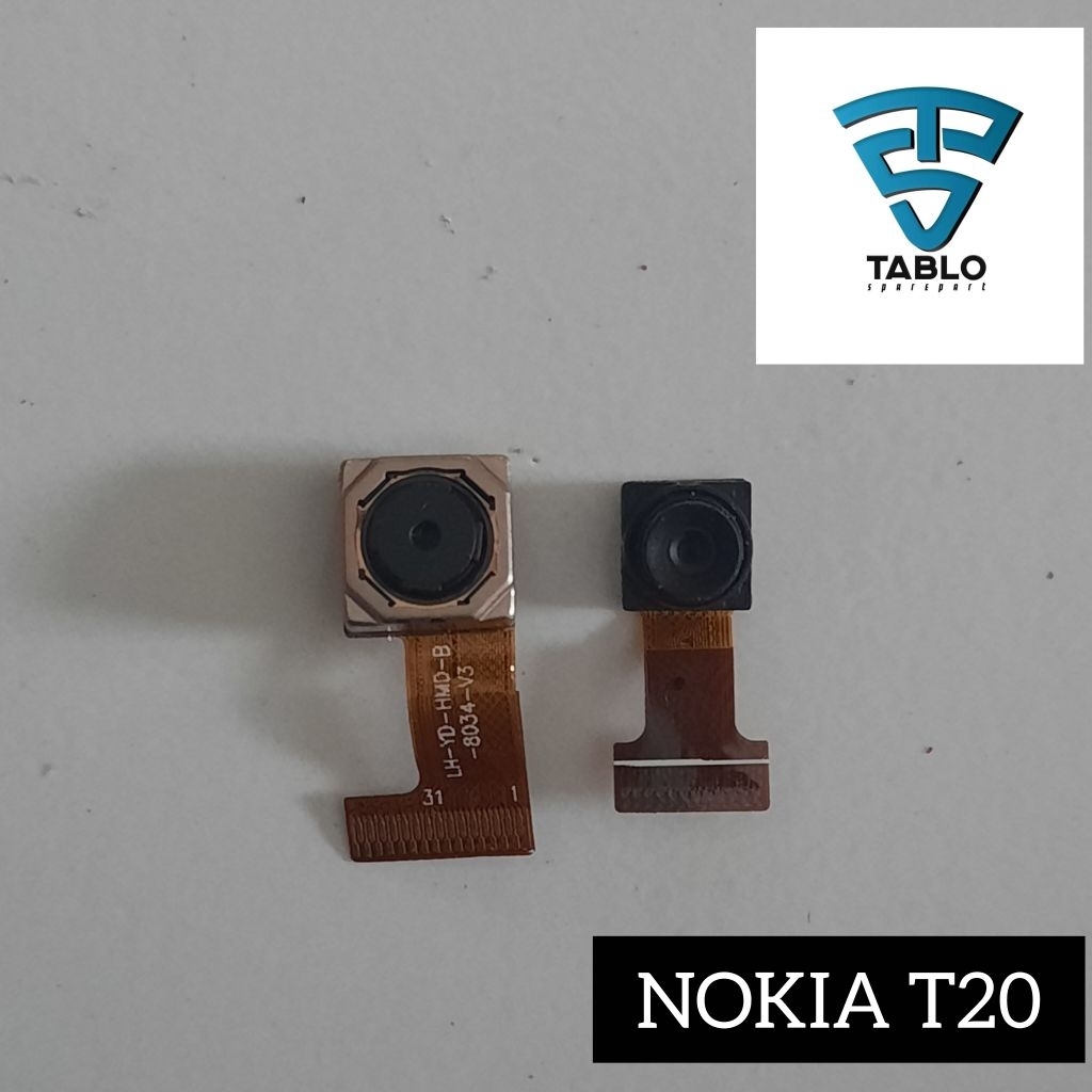 Kamera depan belakang Nokia T20 ori copotan hp