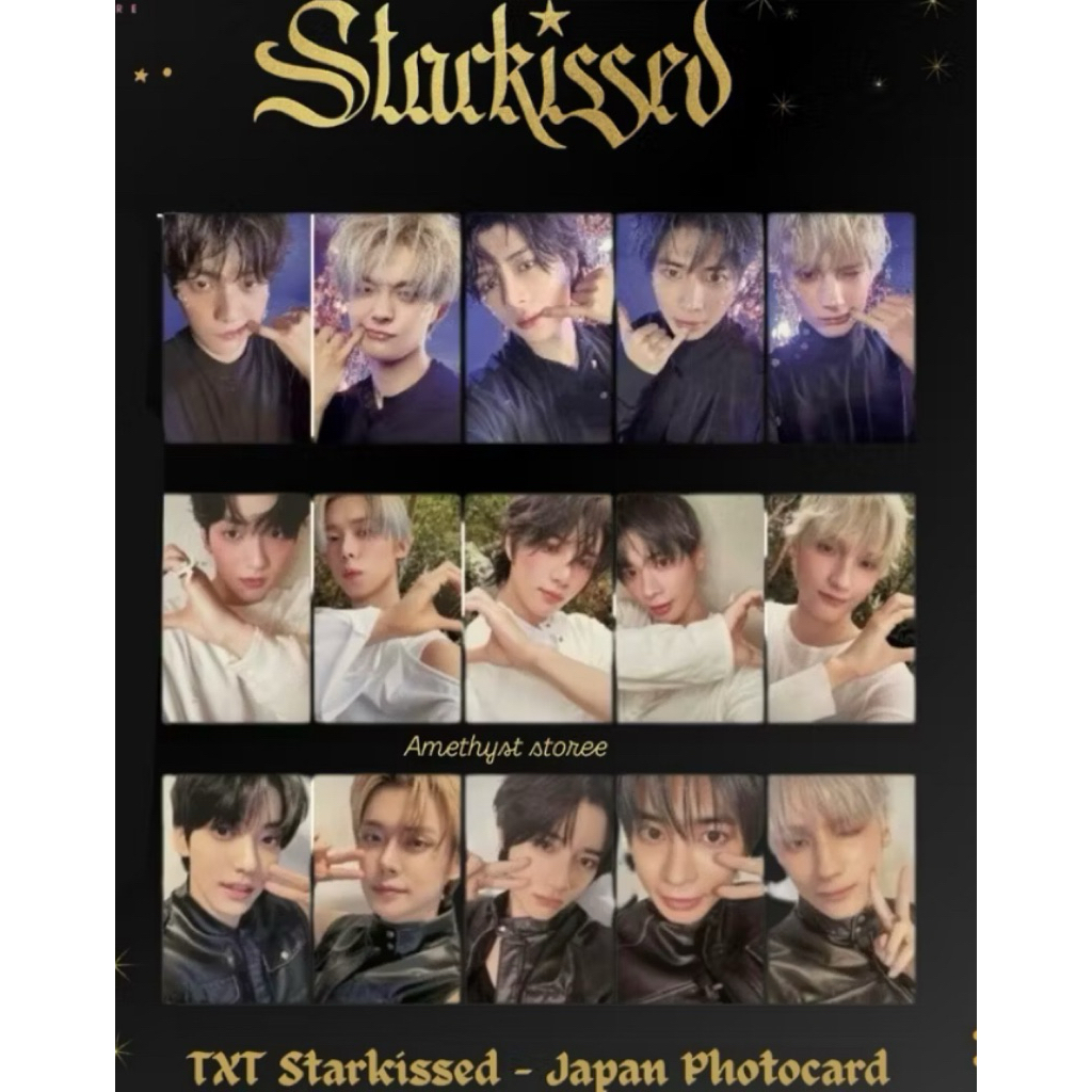[ HARGA BERSIH ] TXT STARKISSED Limited Photocard Edition Weverse Shop official