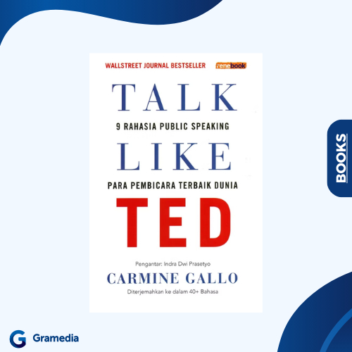 gramedia Medan - Talk Like TED