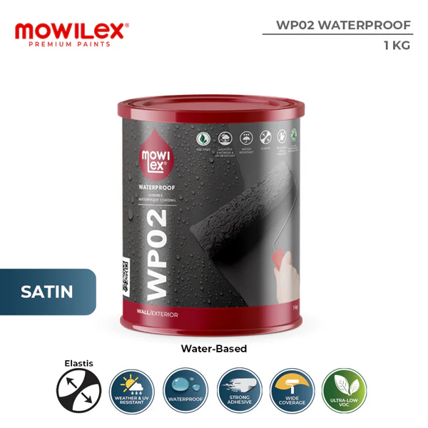 Mowilex WP 02 Waterproof Cat Pelapis Anti Bocor | Mowilex Waterproof