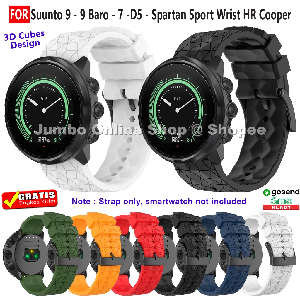 Tali Jam Strap For Suunto 9 - Suunto 9 Baro - Suunto 7 - Suunto D5 - Suunto Spartan Sport Wrist HR C
