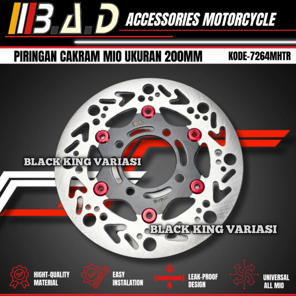 Piringan Cakram Depan 200mm Mio Piringan Cakram Standar Mio Smile Mio Soul Mio Sporty Xeon Piringan 