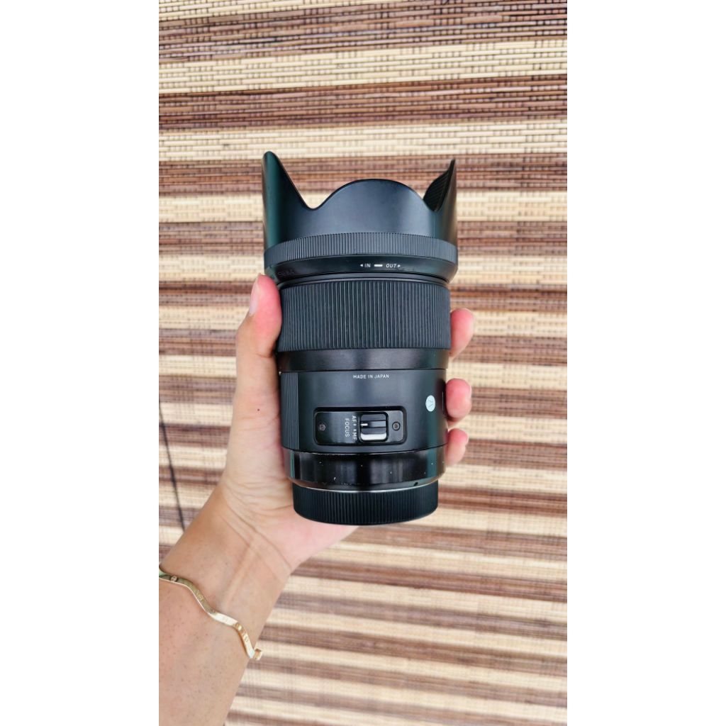 Sigma art 35mm for Canon