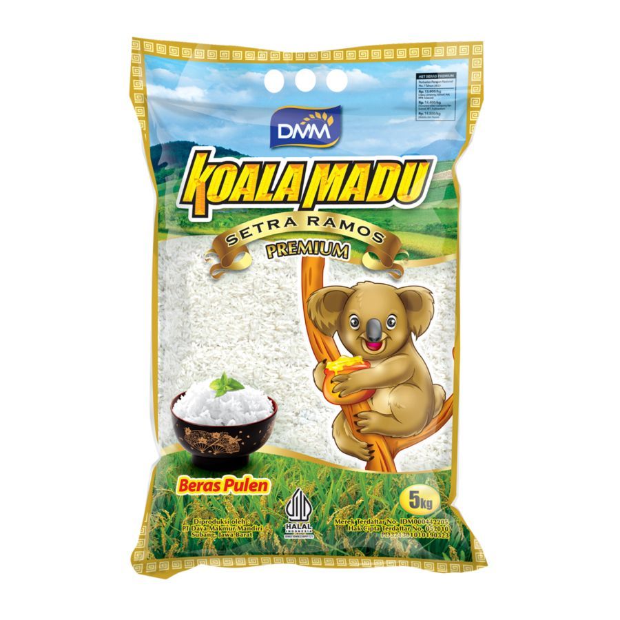 Beras Koala Madu 5KG Premium Pilihan Padi Terbaik