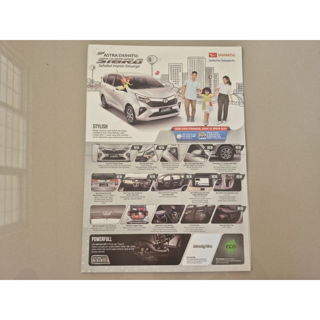 brosur katalog mobil daihatsu sigra agustus 2019 flyer minus