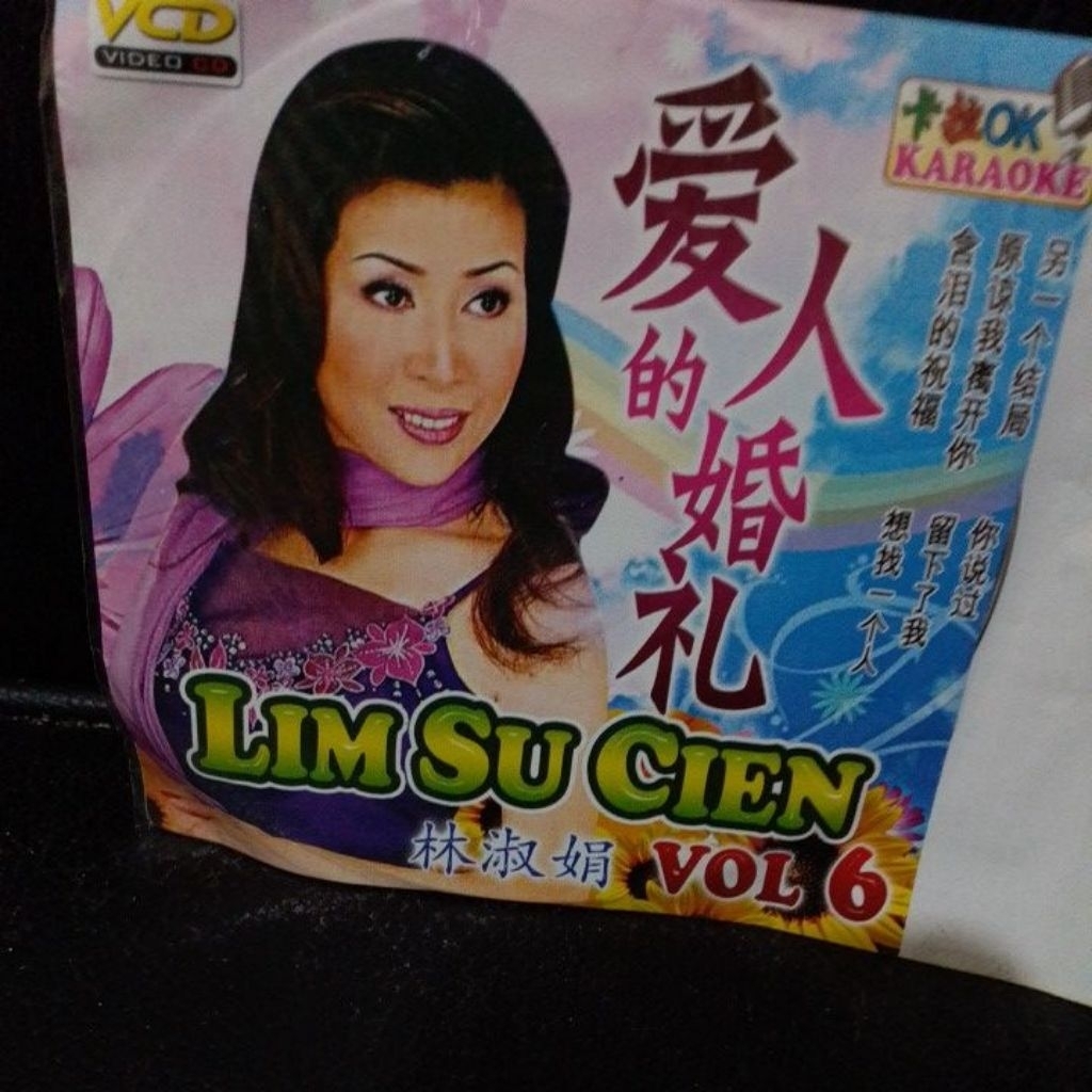 VCD karaoke Mandarin bisa karaoke Lim Su Cien original