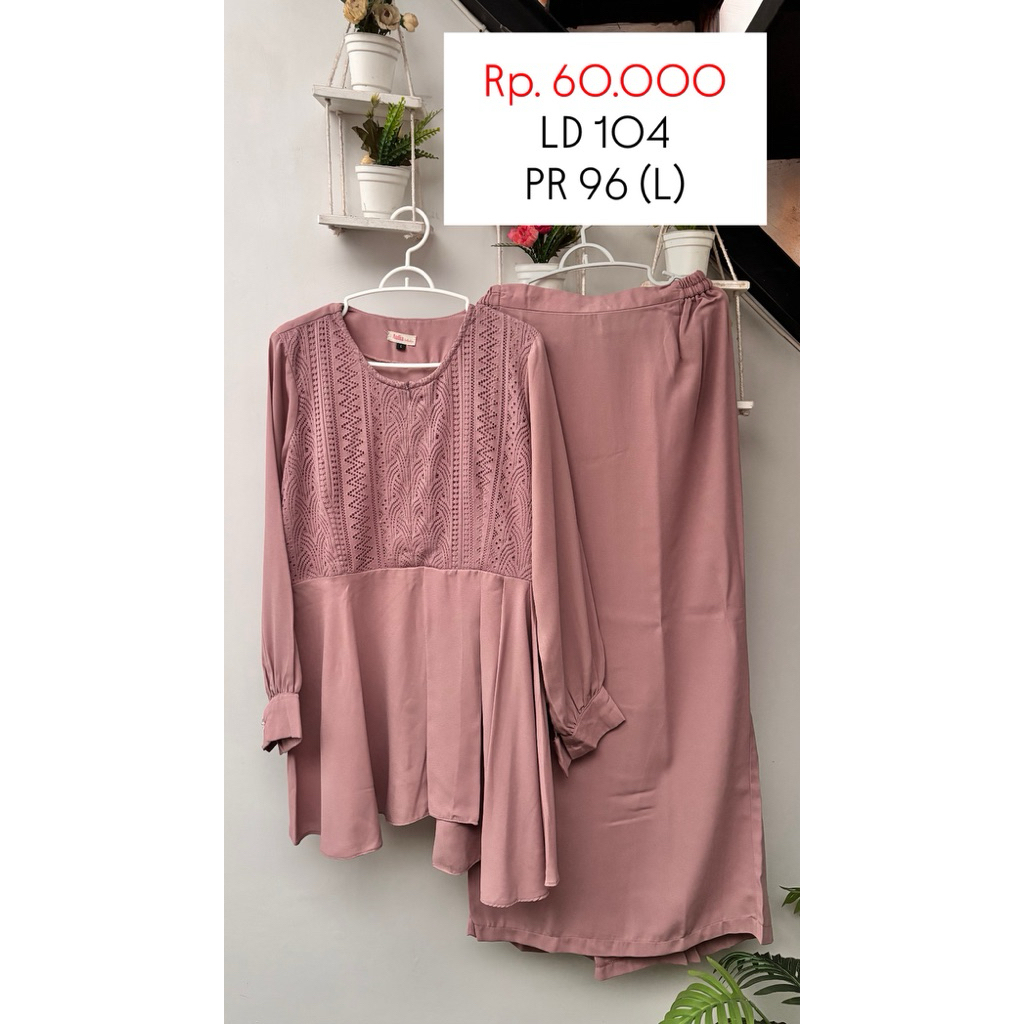 One Set Pesta Dusty Pink
