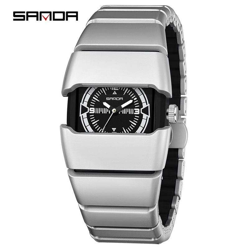 SANDA 9503 Jam Tangan Pria Analog Sport Tali ABS Anti Air 5ATM