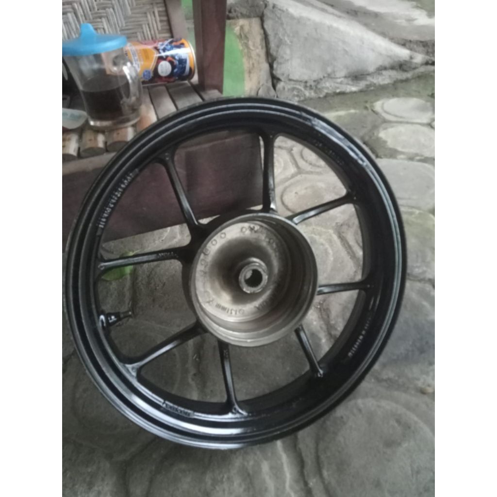 VELG BELAKANG ORIGINAL COPOTAN BEAT LED/GENIO RING14 ORIGINAL SECOND SIAP PAKAI