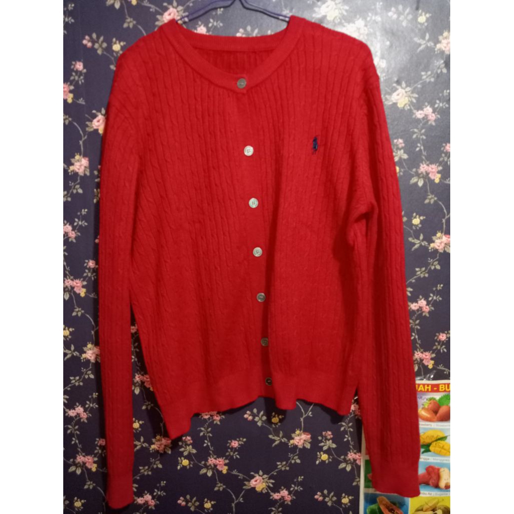 Cardi kepang preloved