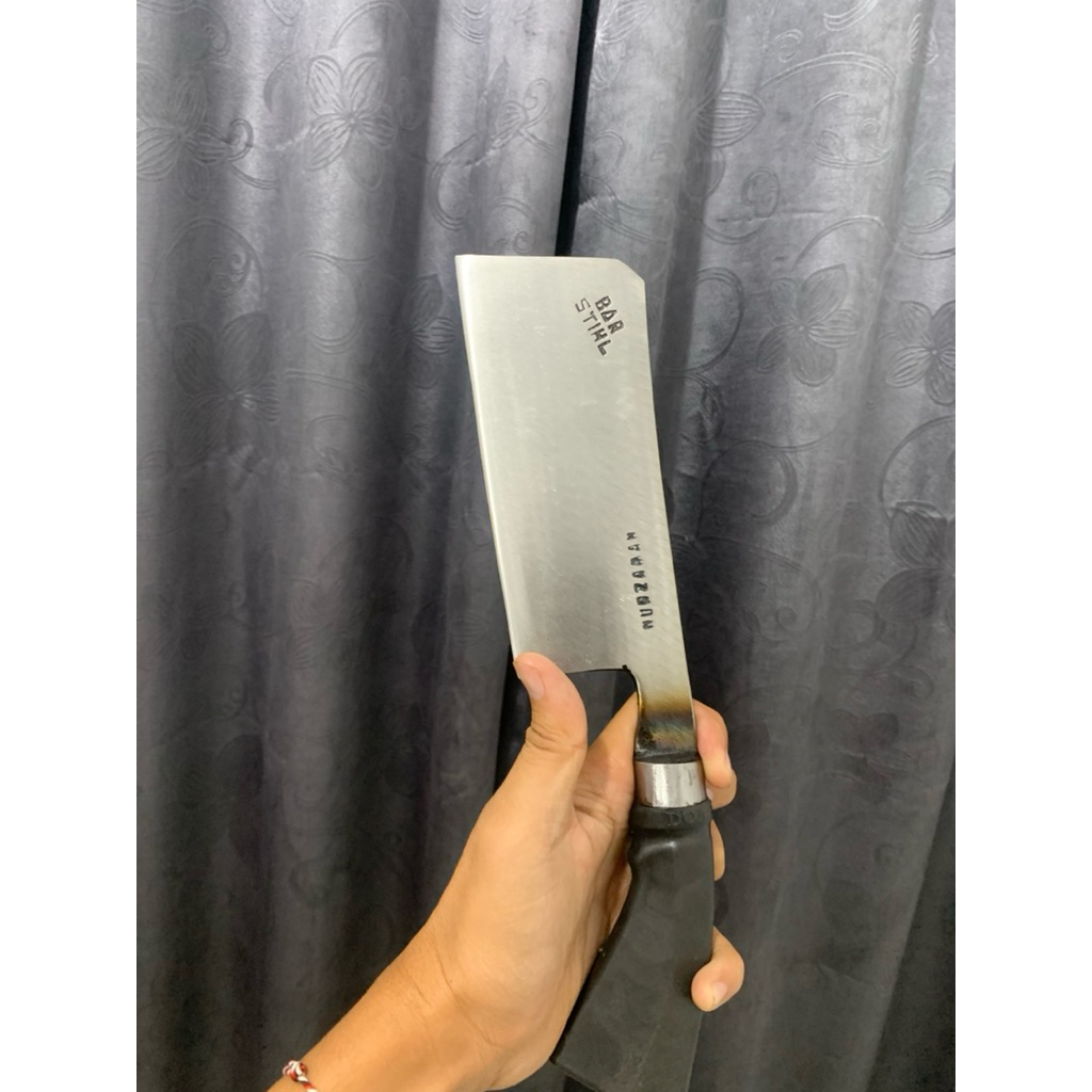 Pisau potong daging/tulang bahan bar stihl siap pakai