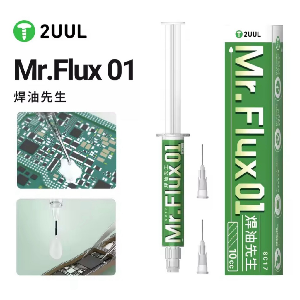 2UUL SC17 MR. FLUX 001 FOR PCB REPAIR 10CC ORIGINAL