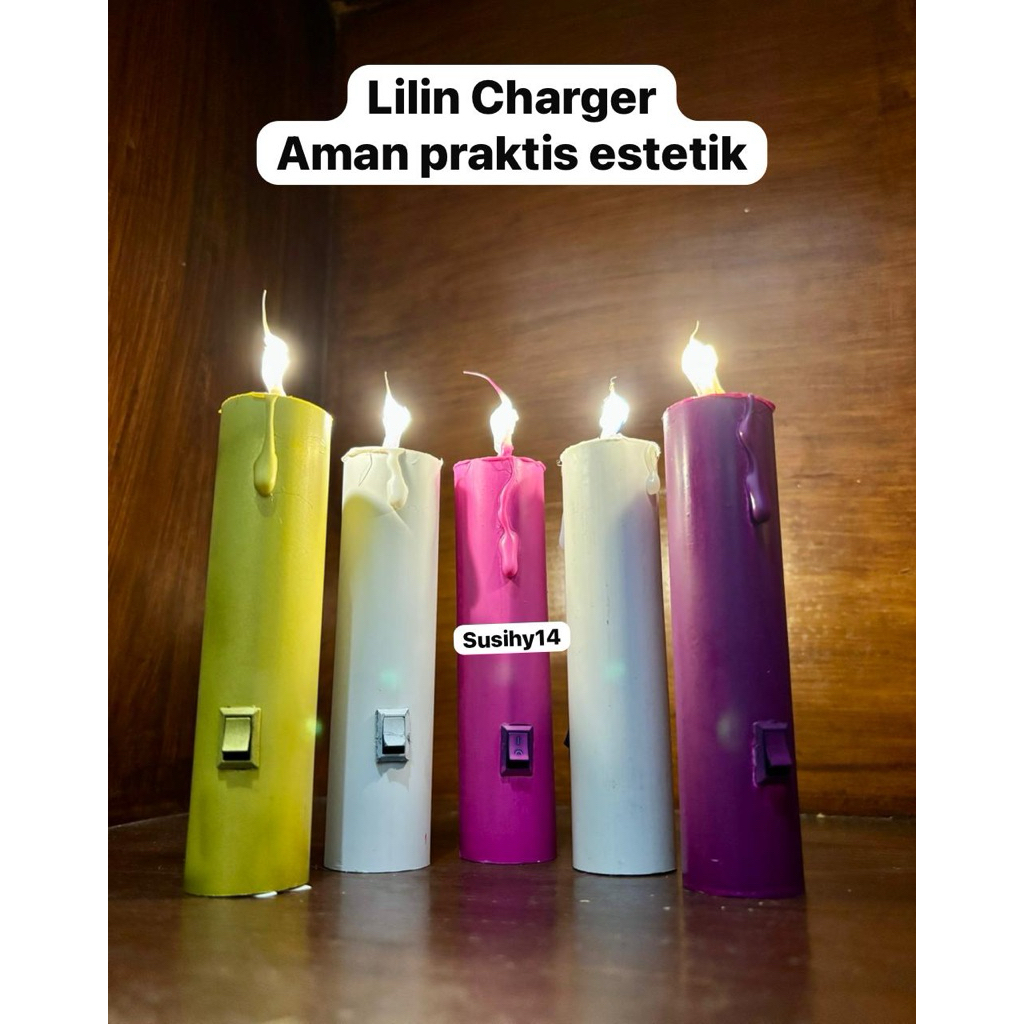 Lilin Elektrik Bisa diCharger/Lilin canggih kekinian /Lilin kekinian / Lilin murah /nyala terang hin