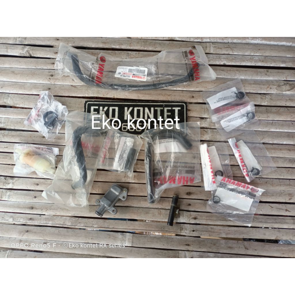 Selang ais knalpot peredam RX king 08