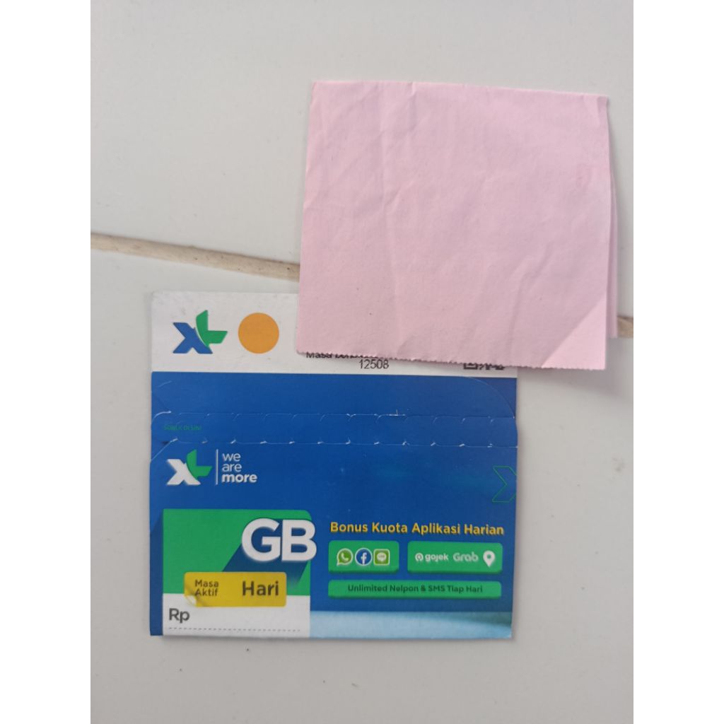 Isi saldo kartu perdana