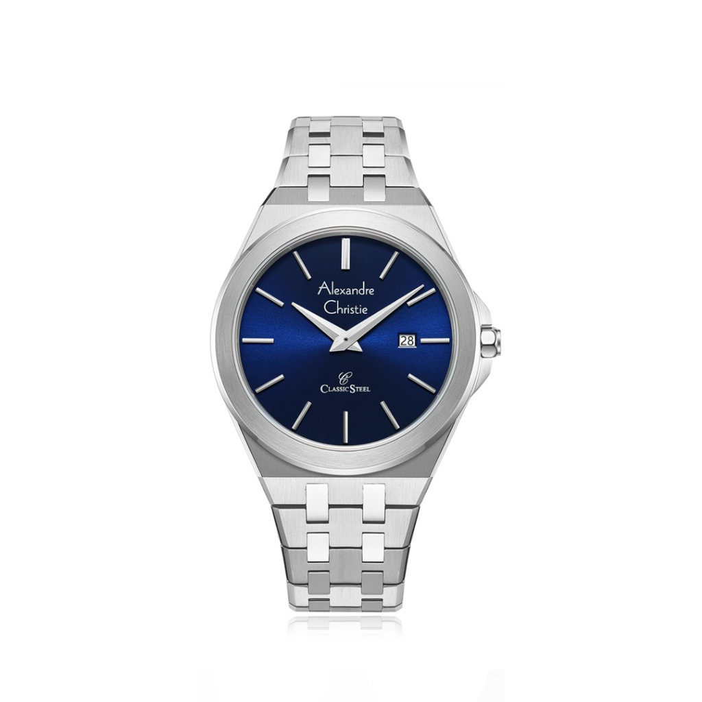jam tangan, Alexandre Christie 8700 MD unisex stainless steall