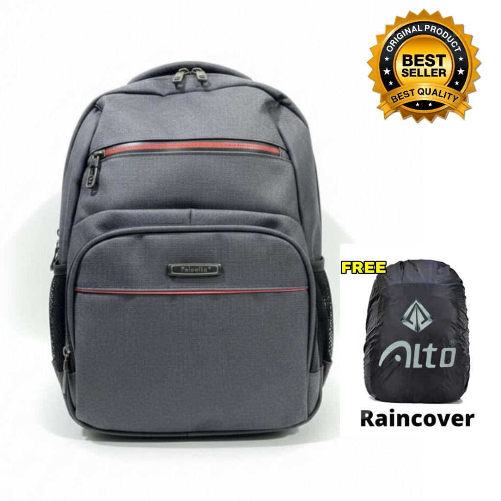 Tas Wanita Ransel Polo Alto 13Inch Tas Ransel Mini Unisex Multifungsi (FREE RAINCOVER)