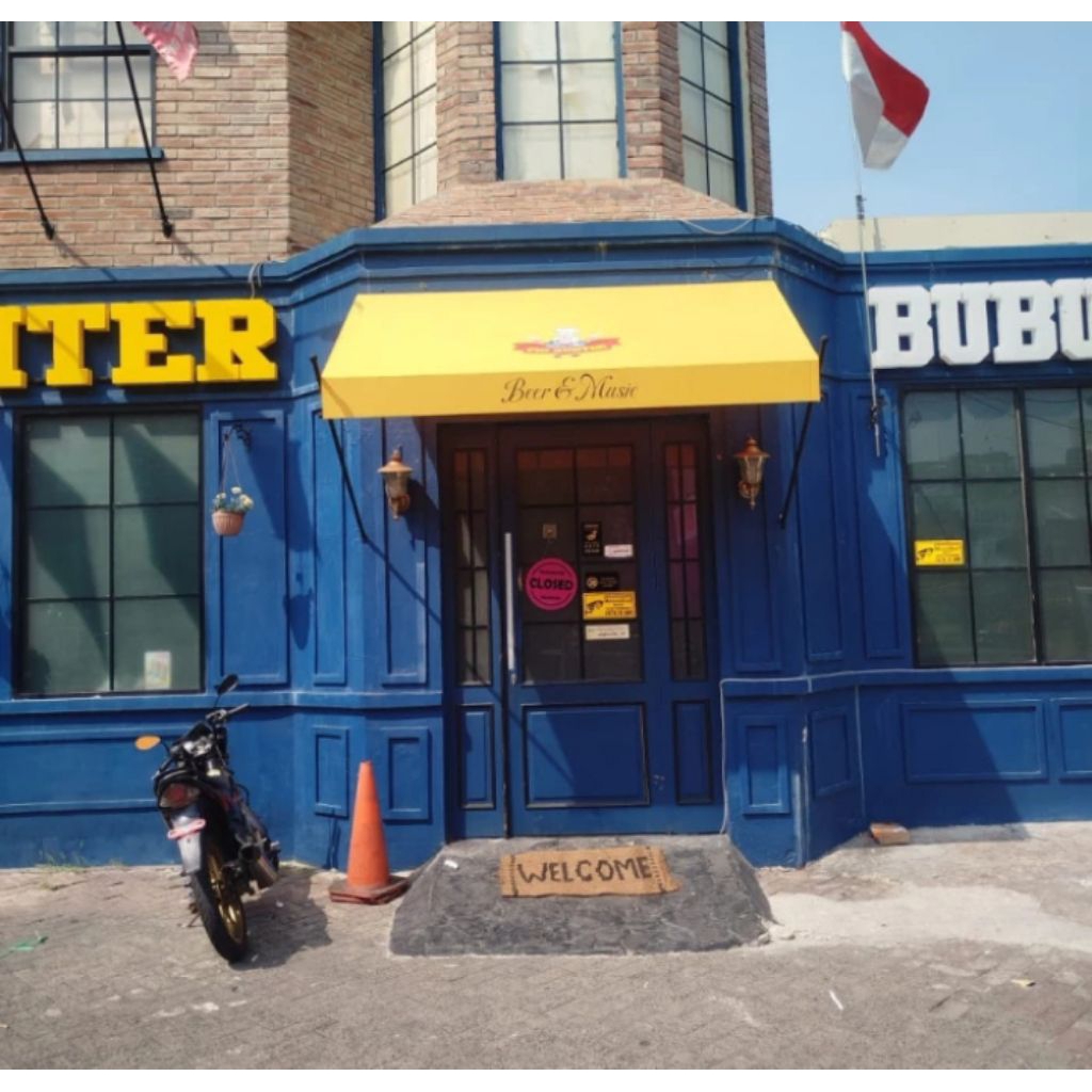 kanopi kain awning model tombak