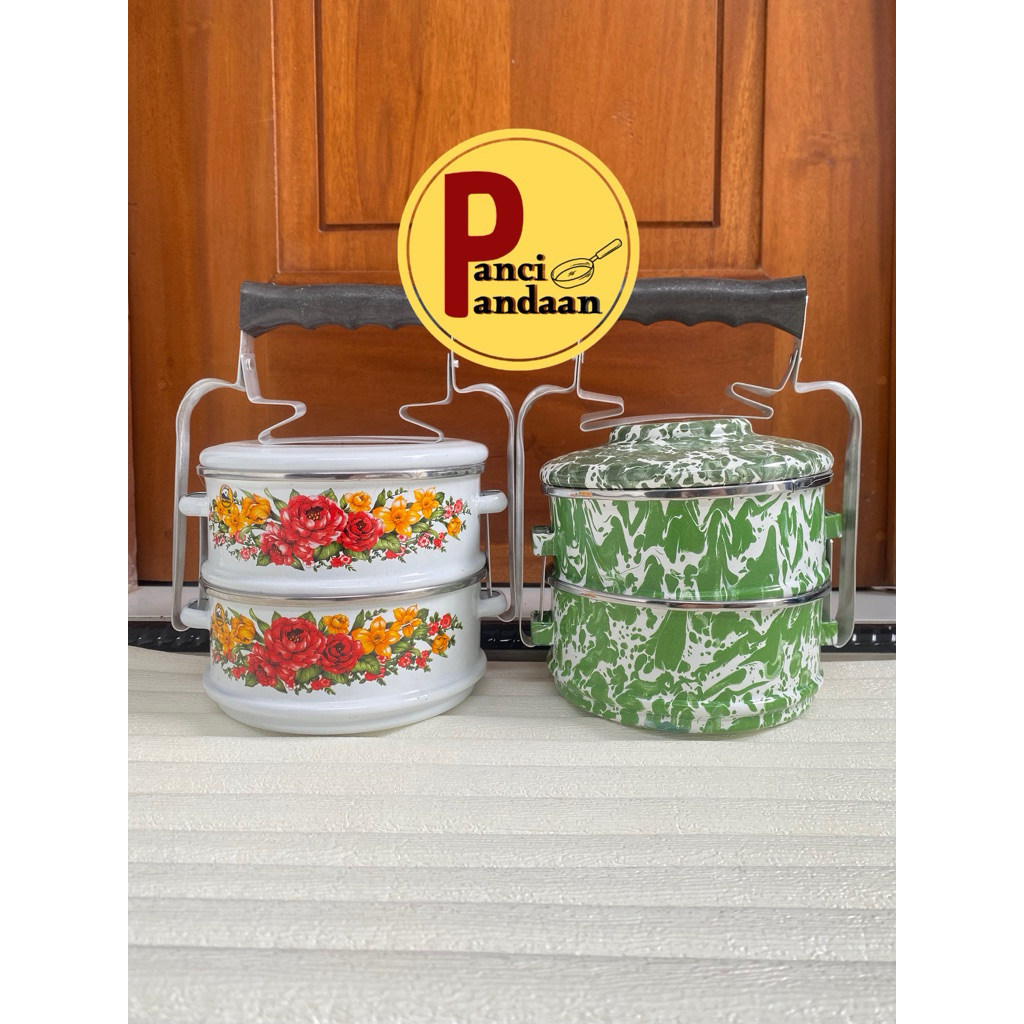 RANTANG ENAMEL SUSUN 2  UK 14 RANTANG JADUL