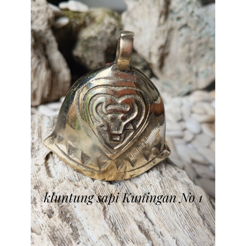 kluntung sapi no 1 bahan Kuningan klinting klintingan