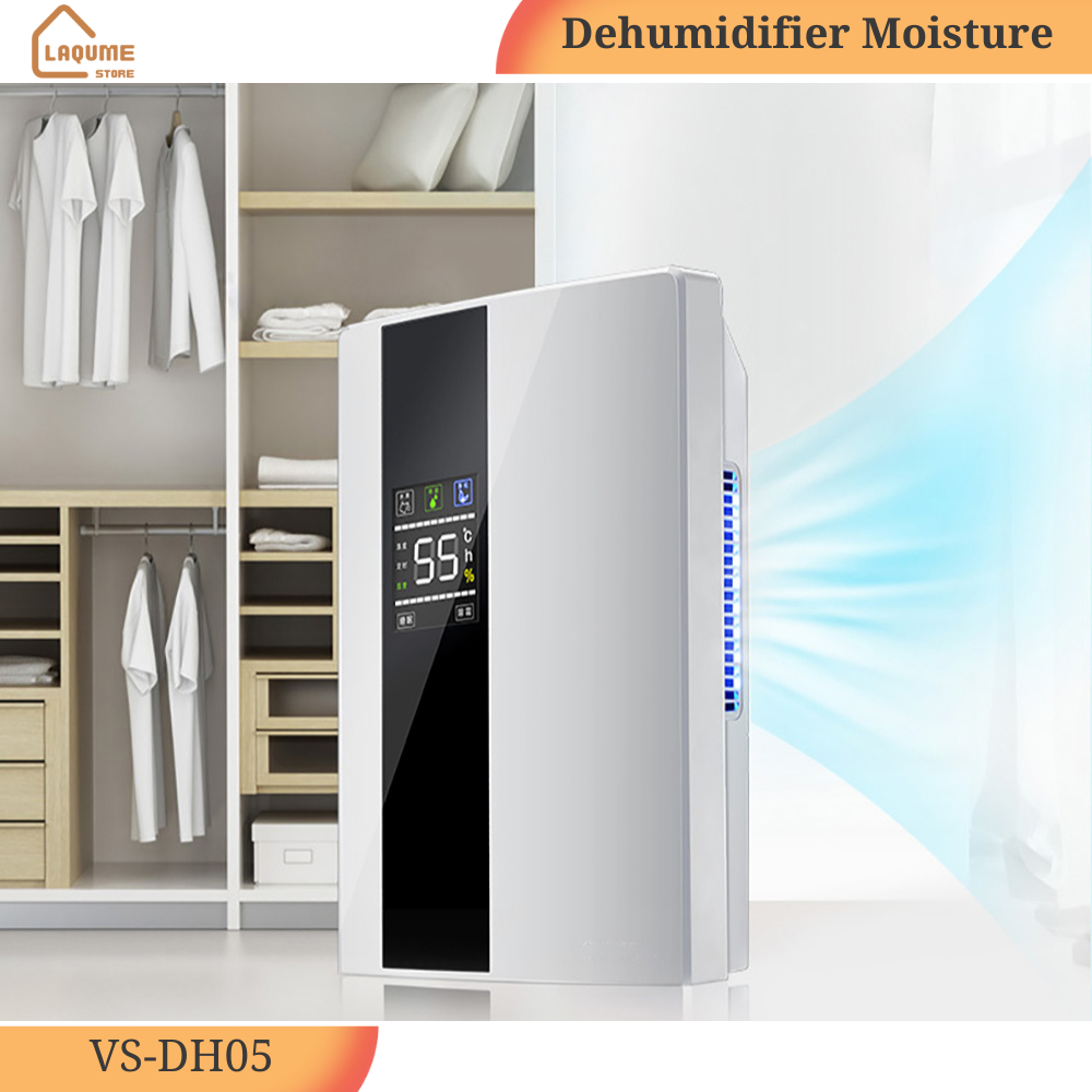 HAOYUNMA Dehumidifier Moisture Absorber LED Display 2.2L