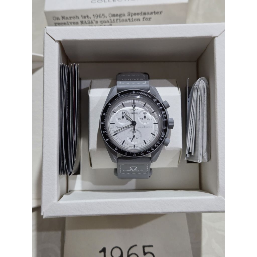 omega swatch heritage 1965