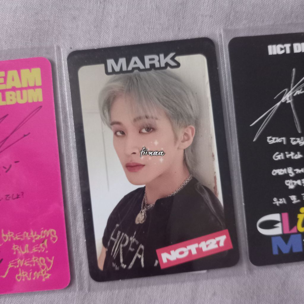 [OFFICAL PC] PHOTOCARD MARK NCT 127 AY-YO TRADING CARD B