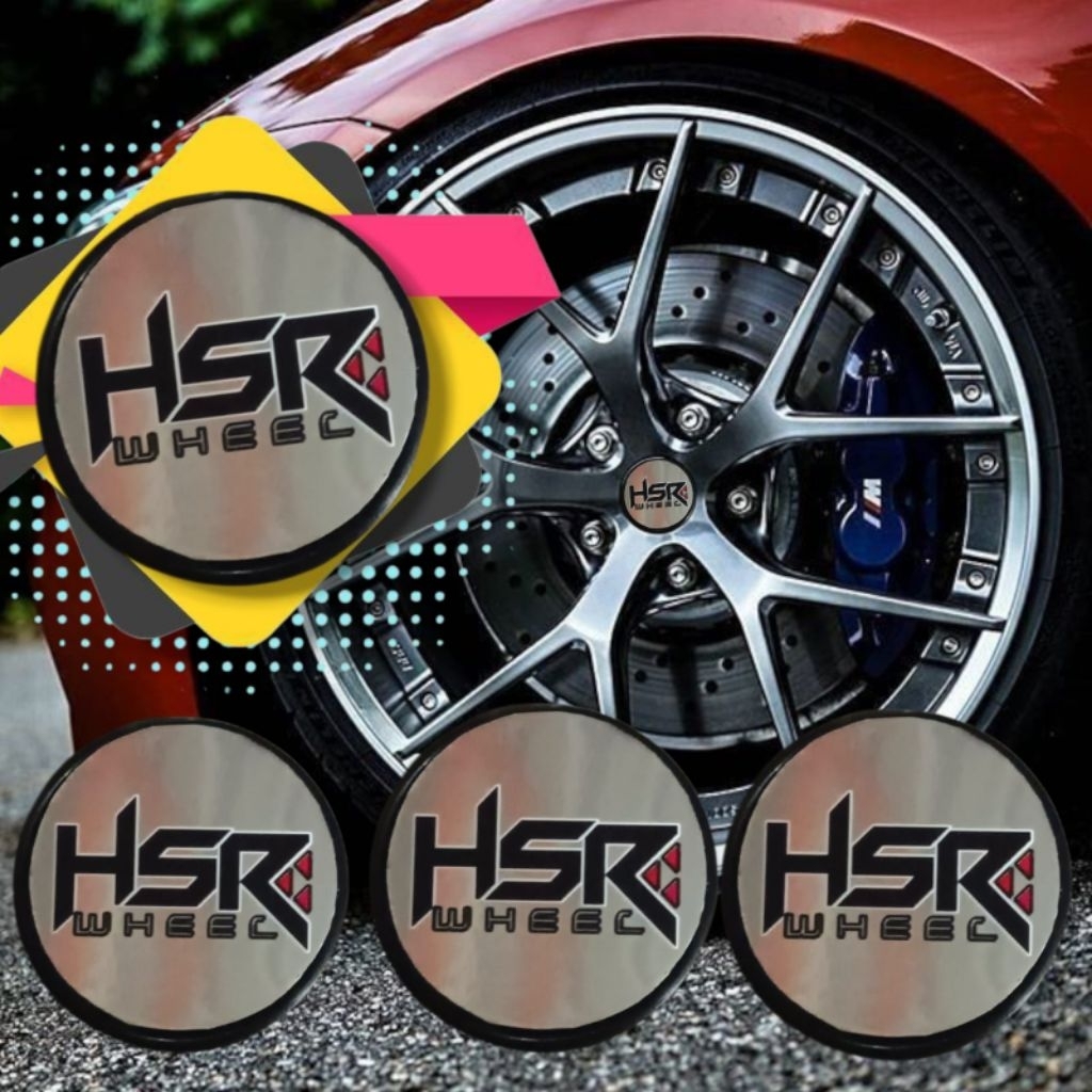 Tutup Dop As Roda Velg Racing Ring 14 15 Universal Diameter Kaki 5,4Cm