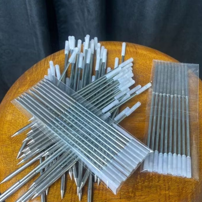 (isi 5 biji) Paser Ikan Stenlis 4.5 mm 12 cm Mata Panah Ikan