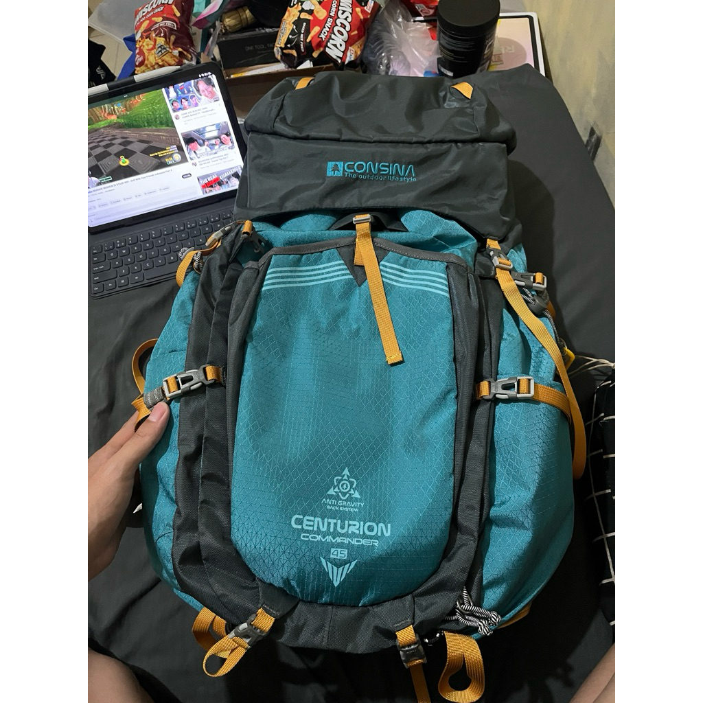 consina centurion peacock blue