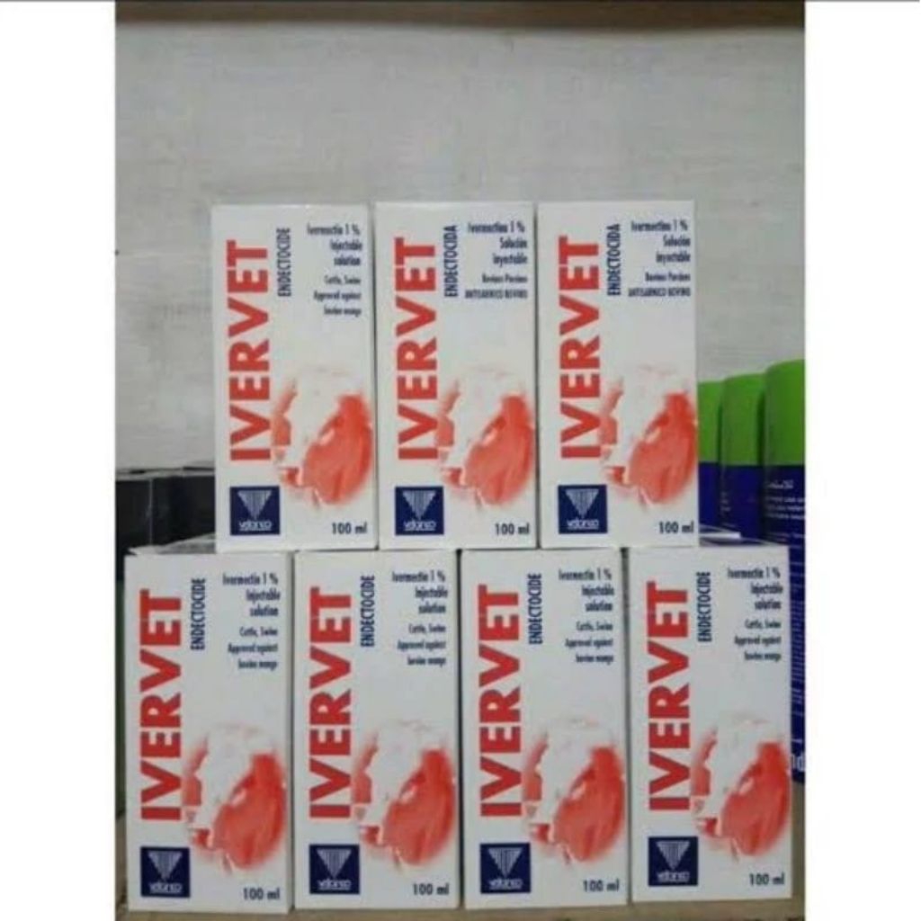 IVERVET 100 ml IVERVET OBAT GUDIK ECTO ENDO PARASIT