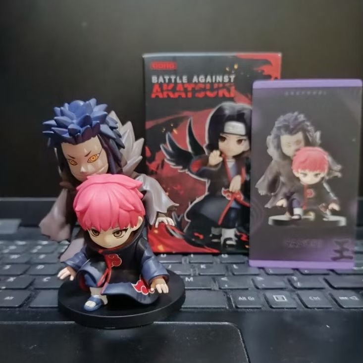 popmart sasori akatsuki BIB baru open for check only pop mart sasori