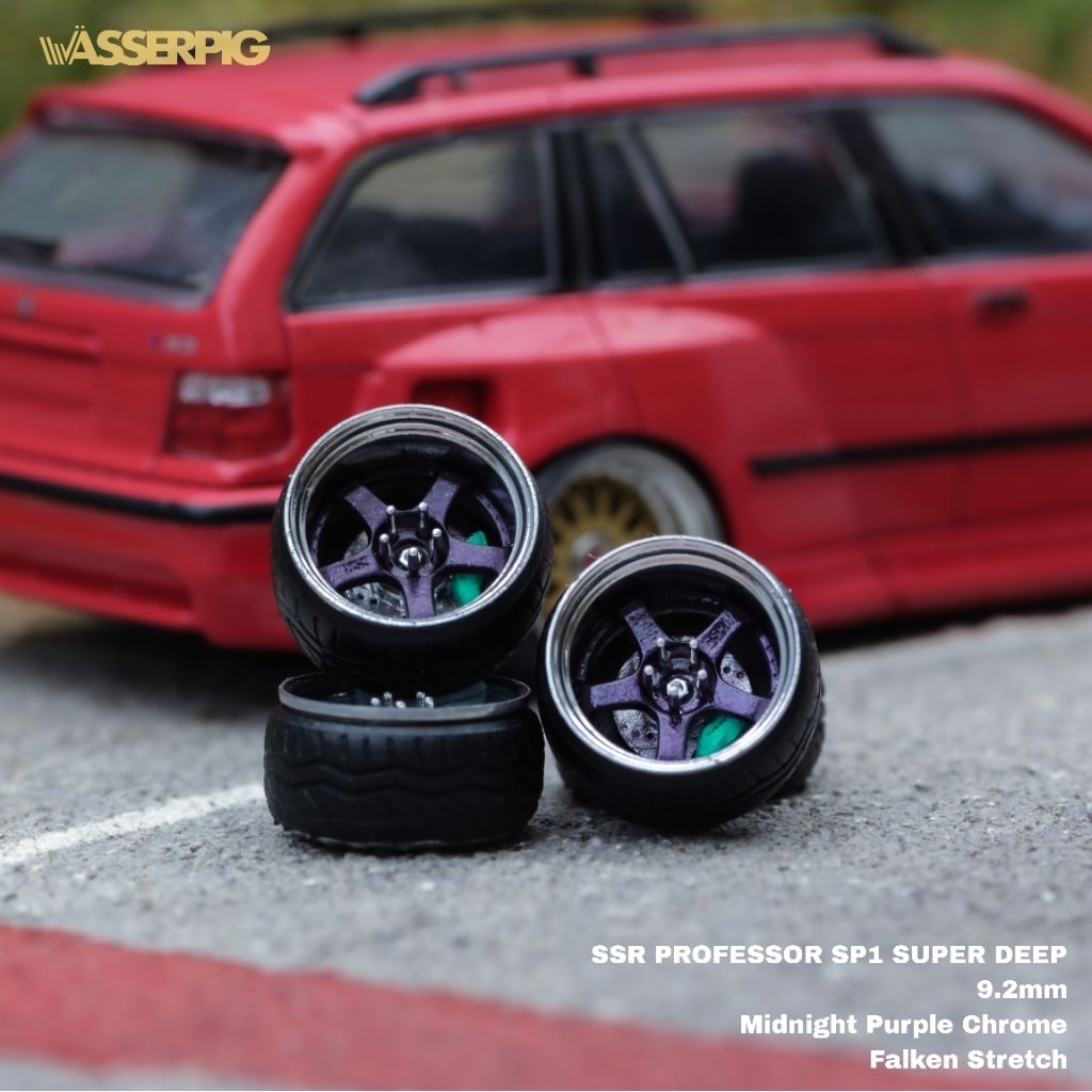 Wasserpig SSR Professor SP1 Chrome Midnight Purple 9.2mm