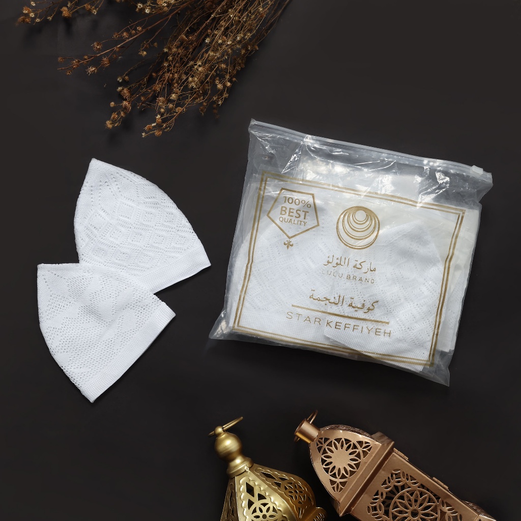 Paket Grosir Kodian Peci Rajut Saudi Hijaz Original Kopiah Hijazi Ori Import All Size Lulu Brand