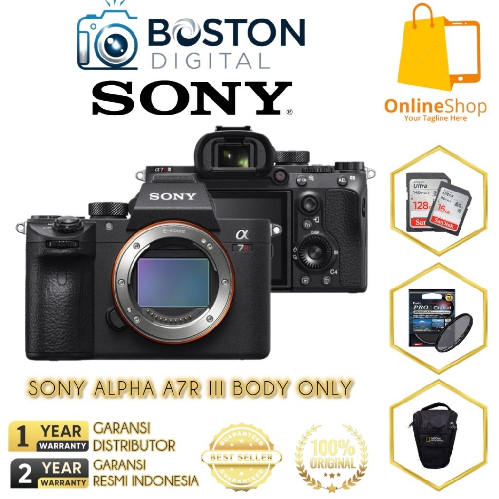 SONY ALPHA A7R III BODY ONLY / SONY A7R MARK III BODY ONLY