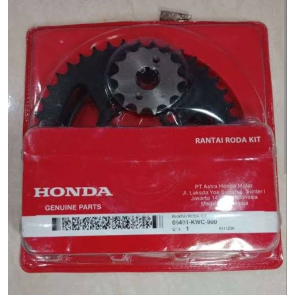 06401-KWC-900 HGP AHM 100% ORIGINAL GER SET HONDA CS1 06401KWC900