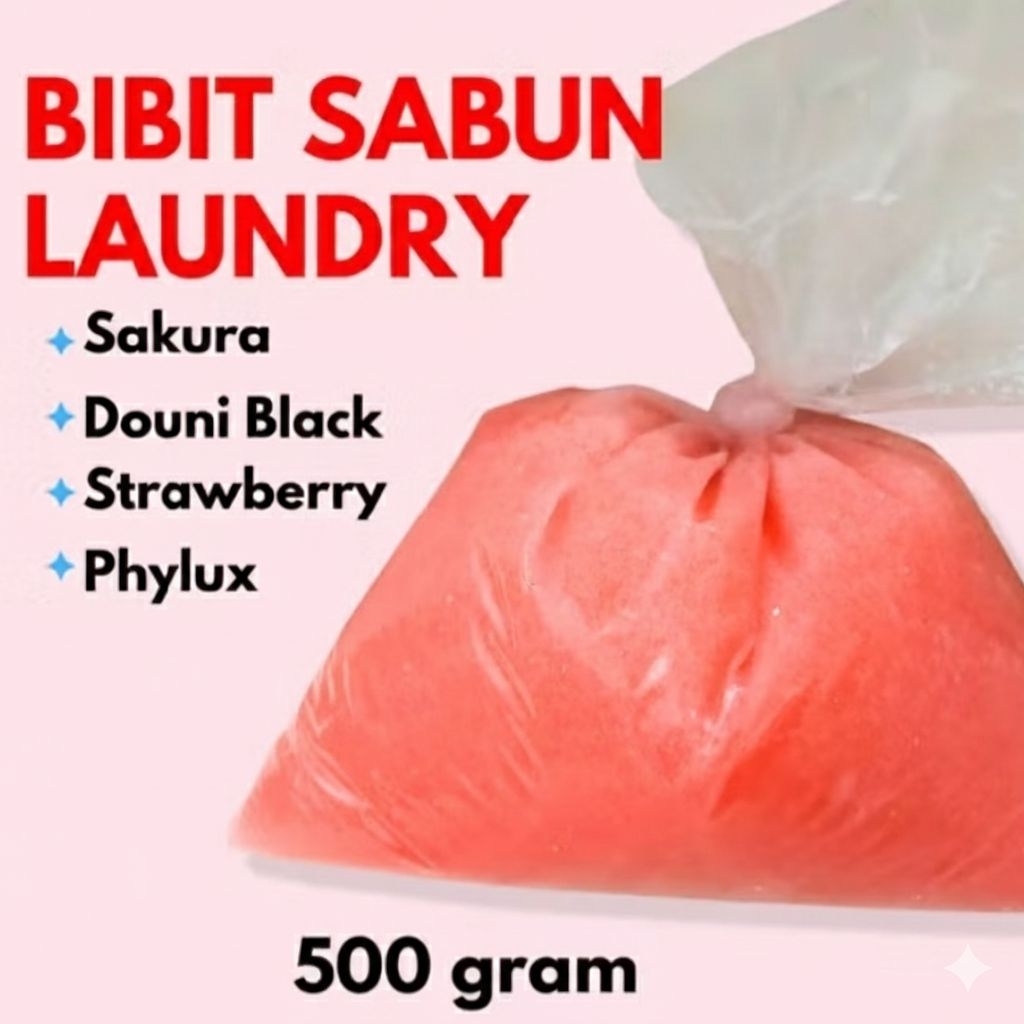 500GR BIANG SABUN LAUNDRY UNTUK 5 LITER/ BIANG DETERGEN