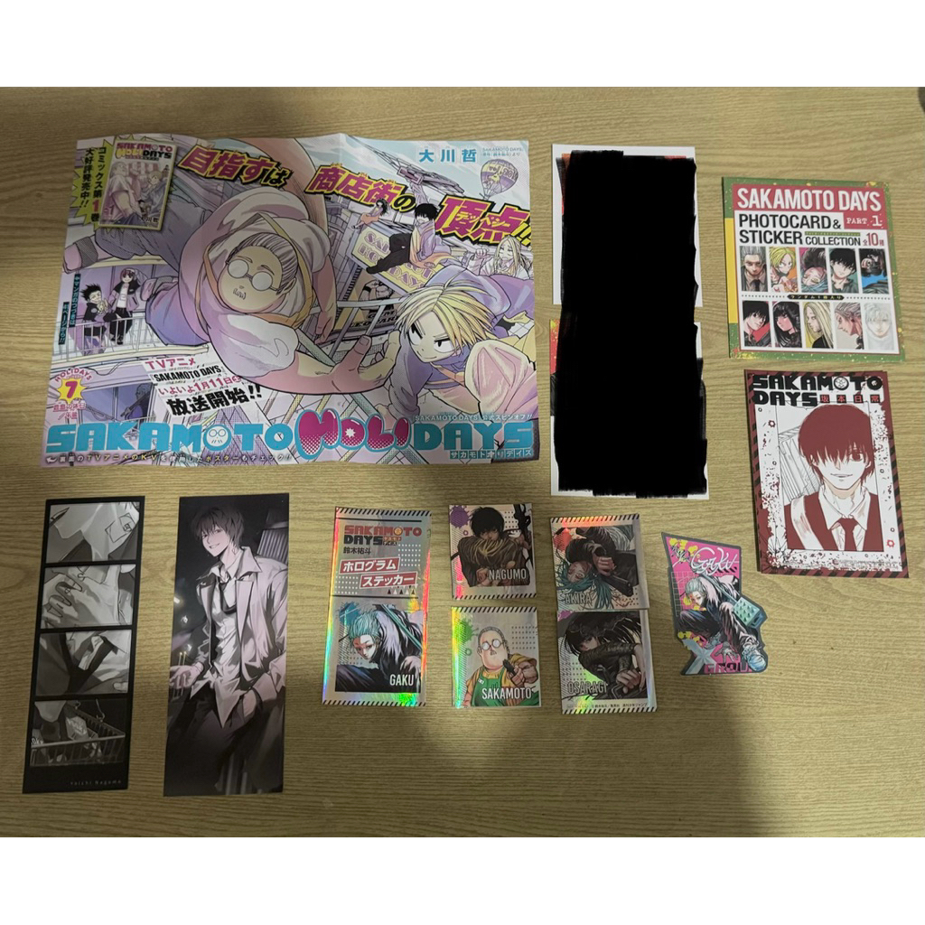 Nagumo Yoichi Gaku Akira Osaragi Sakamoto Days