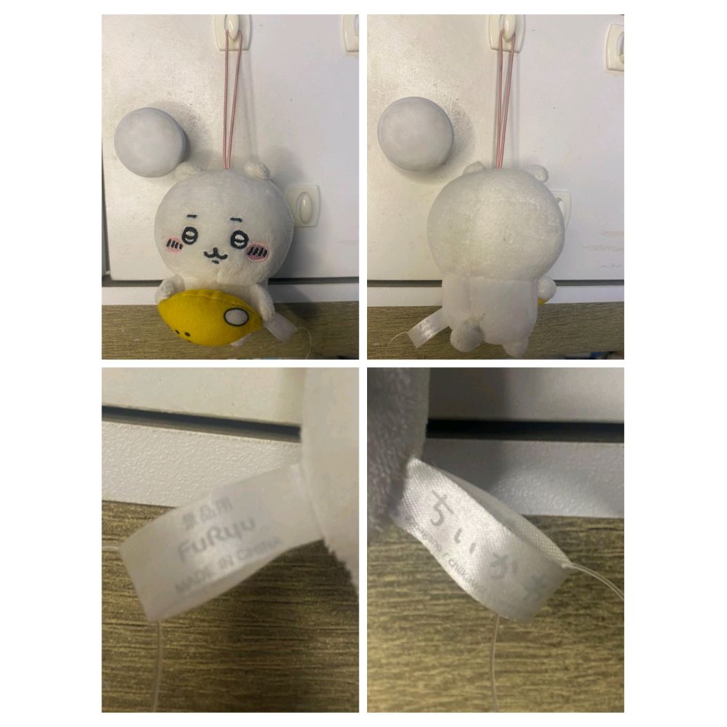 Chiikawa Lemon Plush Keychain Original | Ganci Gantungan Kunci Chiikawa Nagano