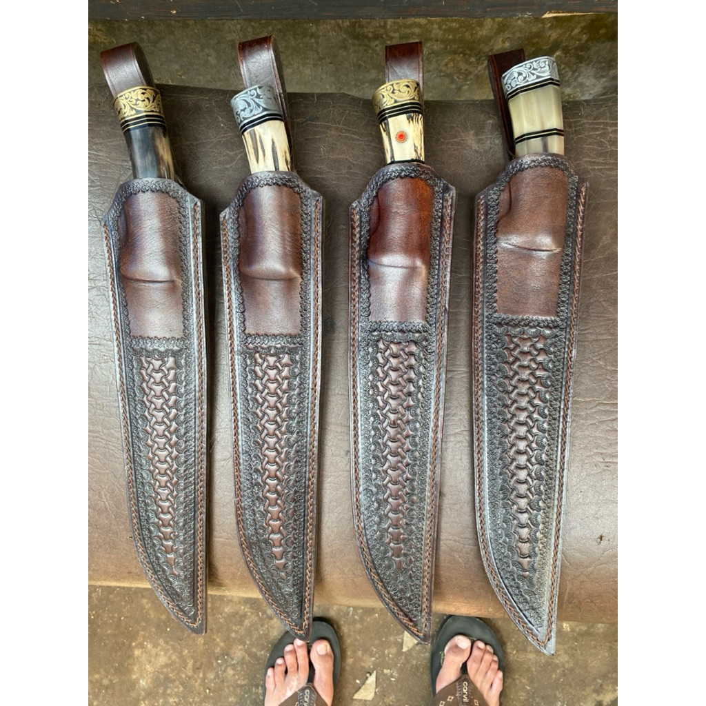 BOHLER N695 P.O SARUNG KULIT PREMIUM 25CM (free stroping kulit)