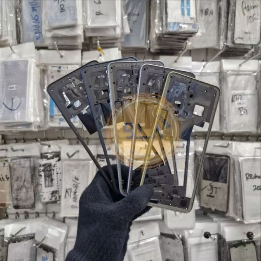 BEZEL TUTUP MESIN TULANG TENGAH BEZEL Xiaomi Redmi 14c / Poco C75